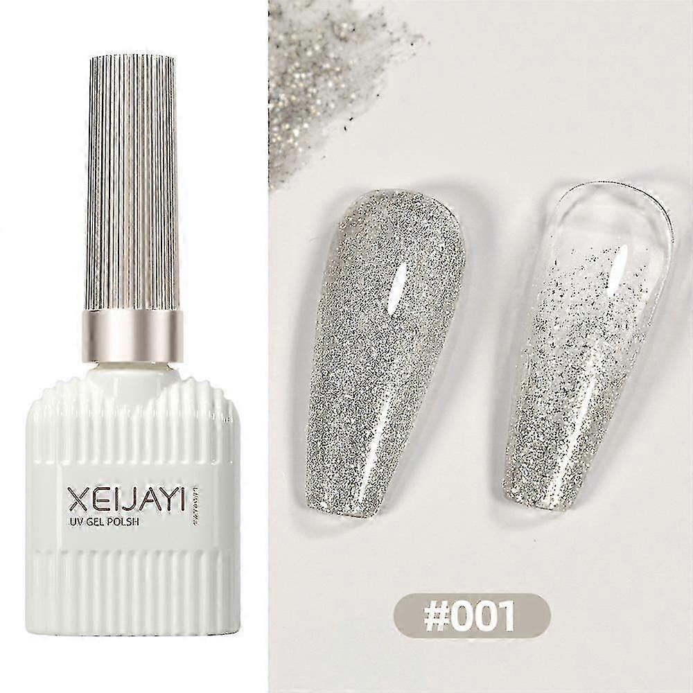 1/6 Stück XEIJAYI 15ML UV Gel Nagellack Set Für Maniküre Gellack Semi Permanent Hybrid Nagelkunst flash cowboy Farbe Soak Off UV Gel