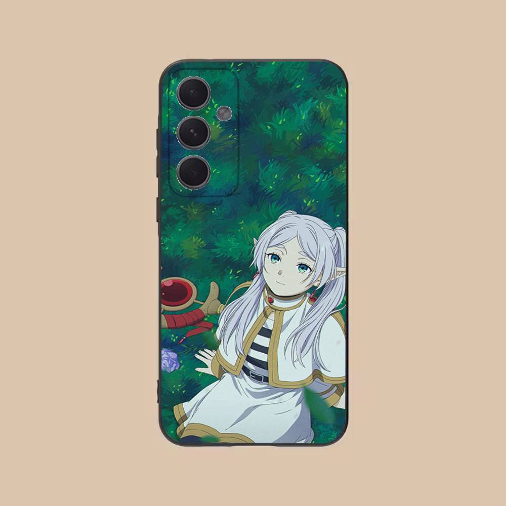 

S-Sousou No F-Frieren Phone Case For Samsung S25,24,21,22,23,20,S30,Ultra,Plus,Fe,Lite,Note,5G Black Cover SamsungS25PLUS