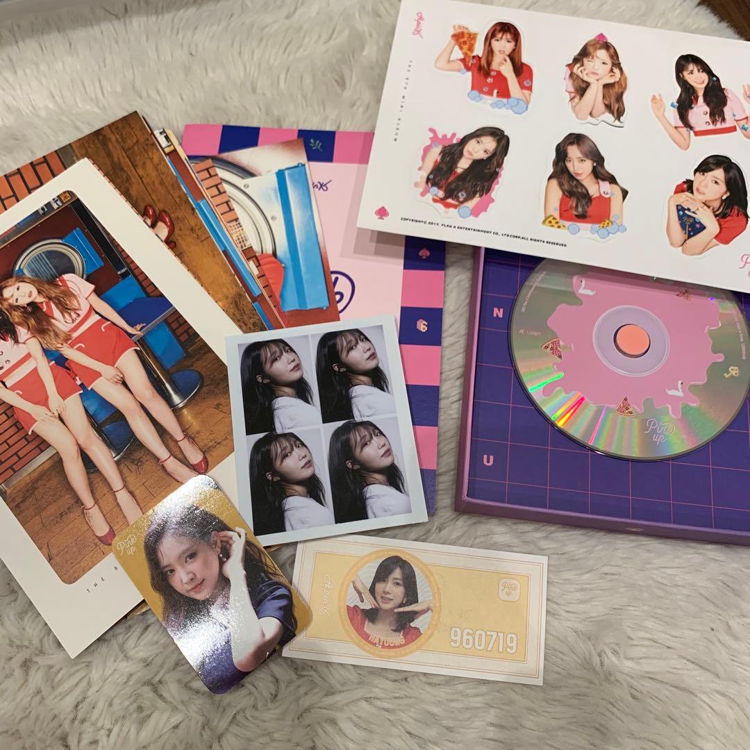 

[USED] Apink Pink up CD Album Naeun