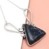 Pendant Silver  Peridot Labradorite Gemstone Jewelry Sterling 2.5" Fiery
