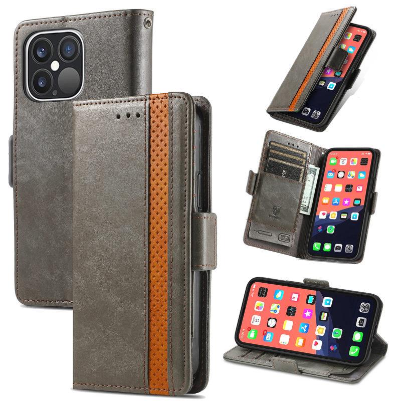 Folding Screen Flip Business Phone Case Phone Cover Compatible For 13 6.5/ 13 Pro/ 12 Pro Max/ 12/12