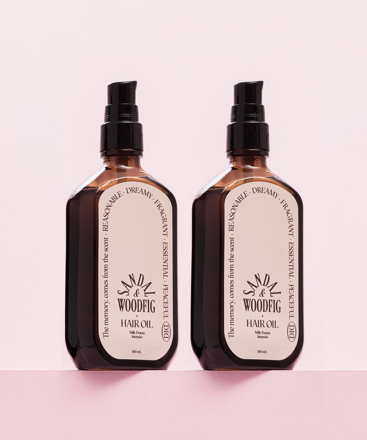 [Pack of 2] Milk Protein Intensive Hair Oil Sandalwood 100ml+100ml