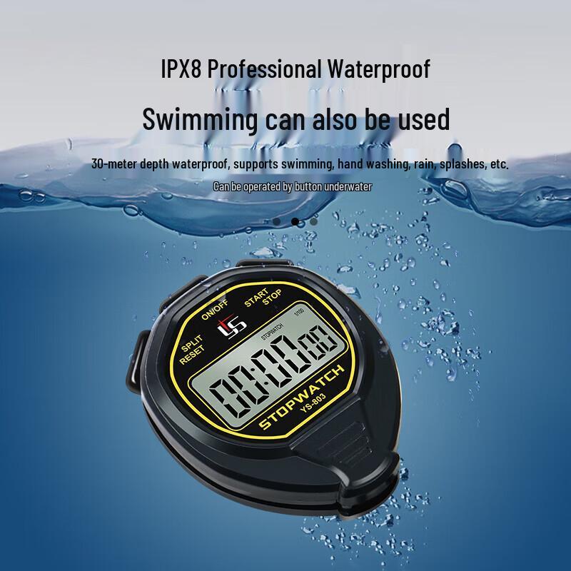 Yisheng Waterproof Electronic Sports Stopwatch Timer