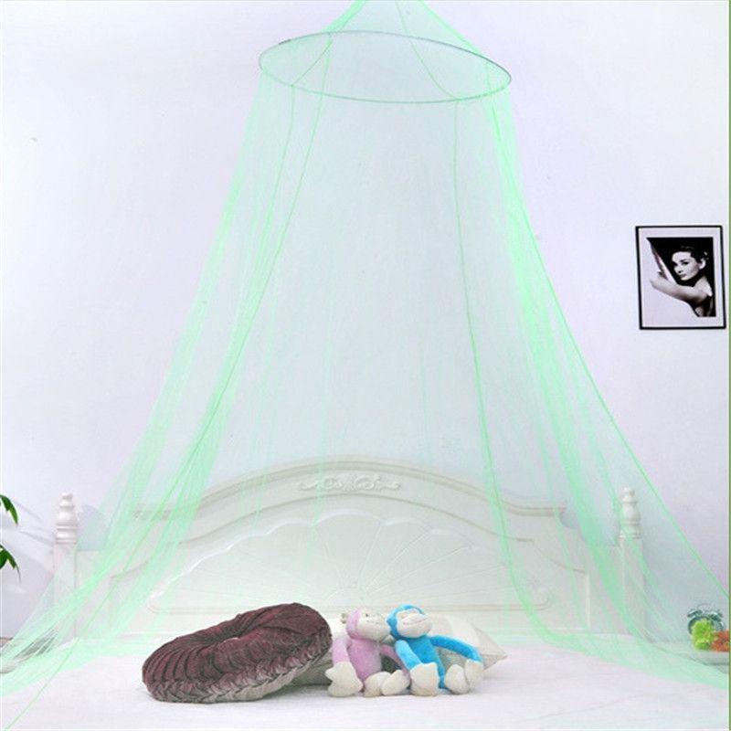 Premium Round Mosquito Net Dome For King Queen Double Beds With Fine Poly Mesh