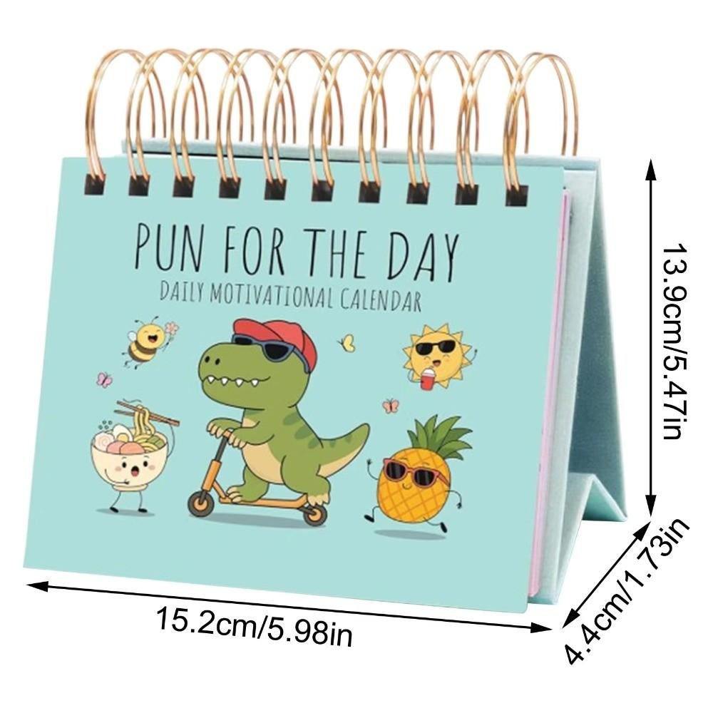 365 New Puns Punny Motivational Desk Calendar 2026 Daily Tear Off Desk Calendar  Desktop Ornaments