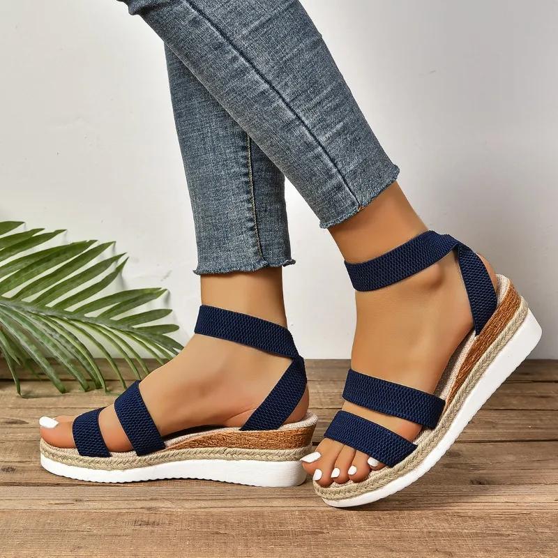 Fashion Summer Classic Sandals 2025 New Comfortable Non-slip Women's Shoes Fashionable and Casual Large-size Sandals