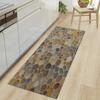 Colored Stone Bathroom Absorbent Non-Slip Floor Mat Kitchen Strip Bedroom Door Mat Living Room Carpet