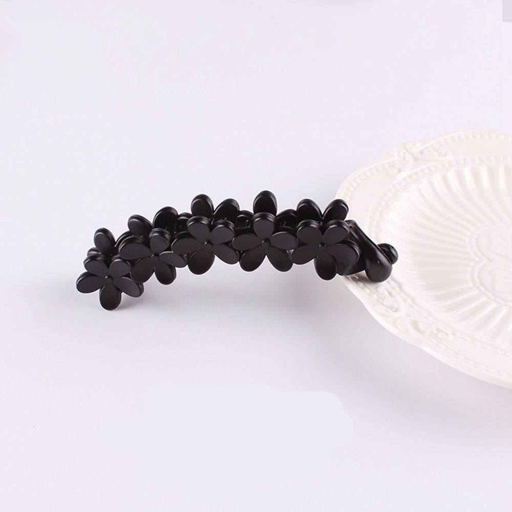 Sweet Shower Women Fashion Accessories Hair Claw Flower Banana Clips Acrylic Vintage Hair Clips