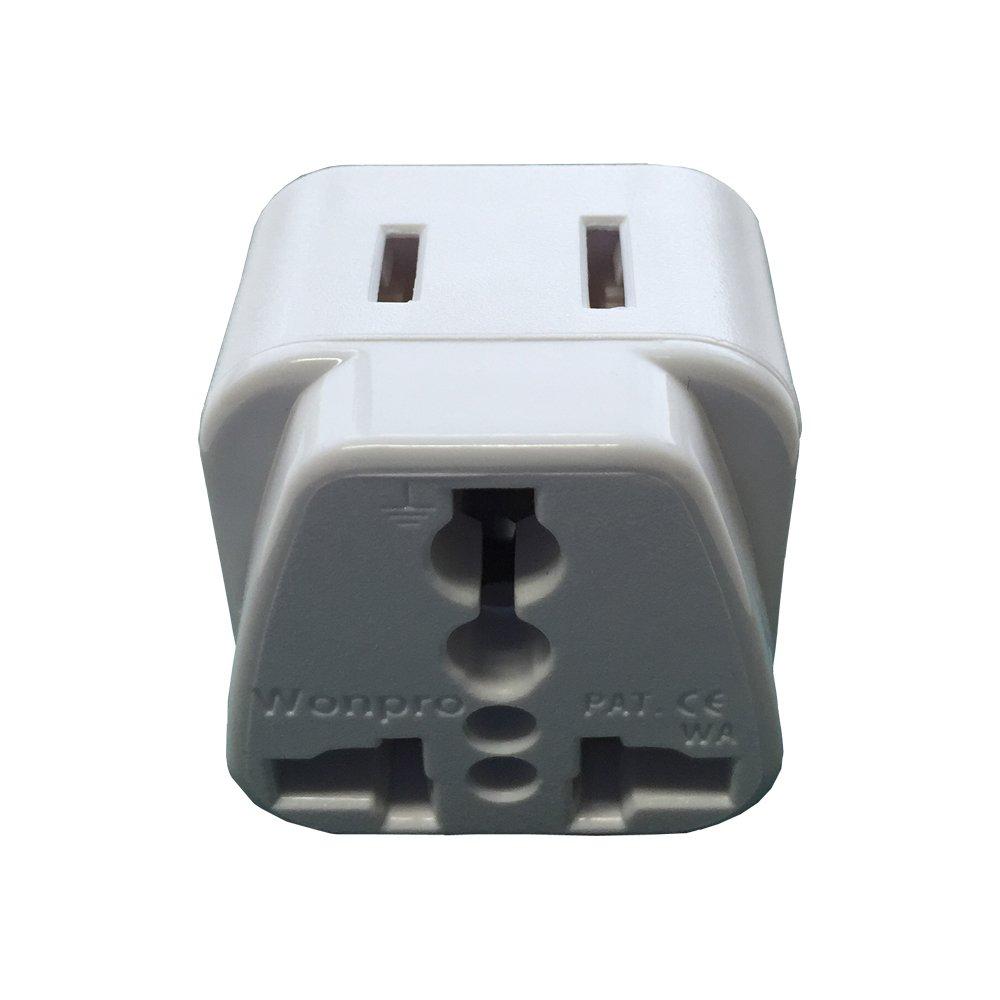 Kashimura adapterkontakt för utomlandsbruk O-typ 2-portars NTI-15