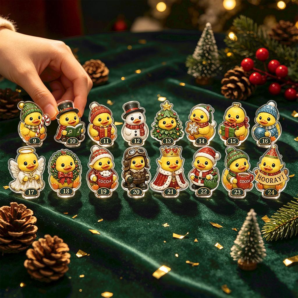 Weihnachts-Adventskalender - Feiertags-Countdown-Kalender für Kinder