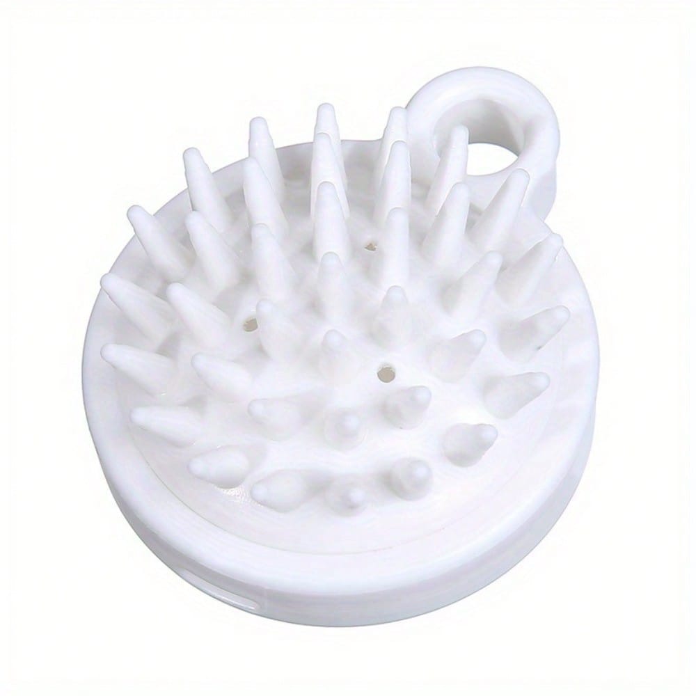 

1 Piece Scalp Cleaning Massage Hair Comb, Soft Tooth Hair Brush, Hair Washing Tool For Home Scalp Care белый