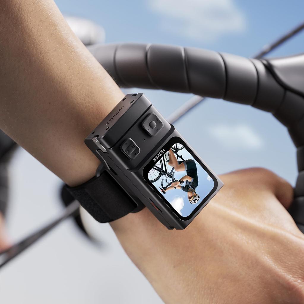 HOVERAir Beacon Lightweight Motion Controller with Display and Safe Flight Function for and Outdoor Photography Armband, Real-Time Cycling, Travel,