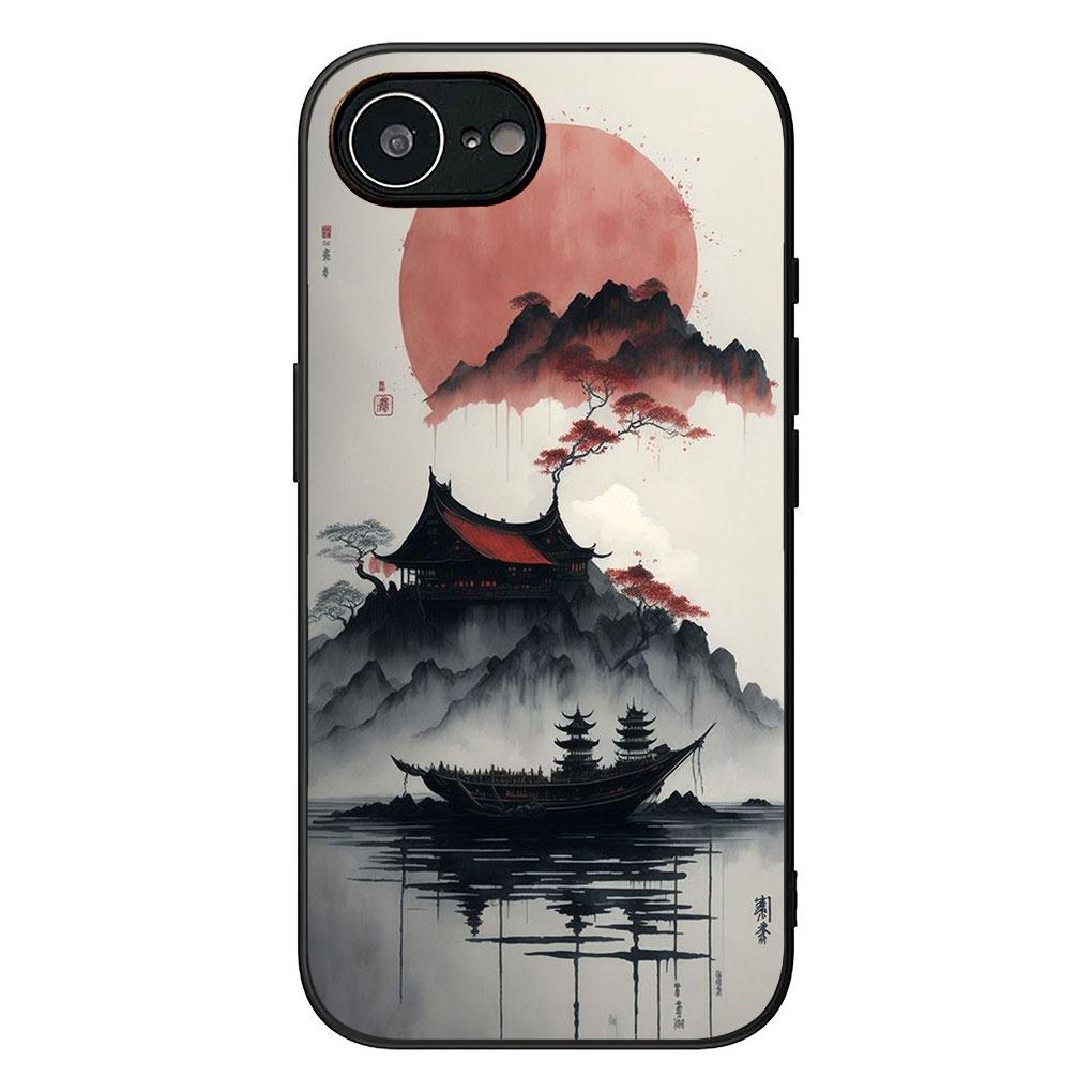 Japan Samurai Skeleton Skull Chinese Style Phone Cover for Xiaomi Redmi Note 12 11 10 Pro 10A 10C 12C 14C A4 Note12 5G Soft Case
