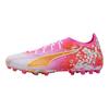 Ultra 6 Ultimate Versátil Confortável Durável Suporte Chuteiras de Futebol Masculinas Chuteiras de Futebol Rosa Laranja 108809-01