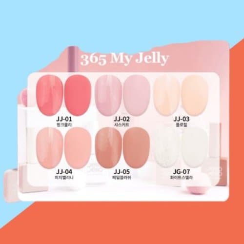 

Jello Jello 365 My Jelly Collection Syrup Gel Nail набор из 6 предметов