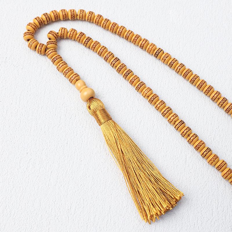 99-Bead 6x8mm Tasbih Islamic Prayer Beads