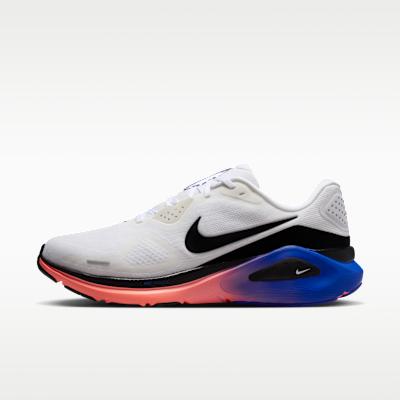 Nike Structure 26 Running Shoes Men s Low Top White/Atomic Pink/Racing 39