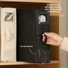 Modern Foldable Fabric Storage Bin With Lid For Bedroom Closet Organization