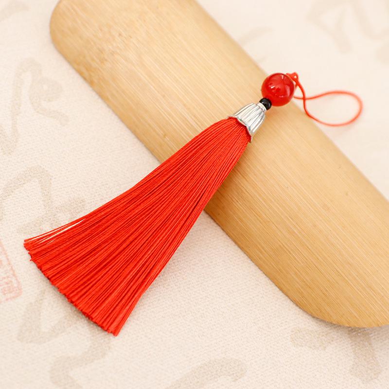 Thickened Handmade Bookmark with Calligraphy Painting, Creative Blank Cardboard, Dried Flowers, and Hand-painted Transparent Label