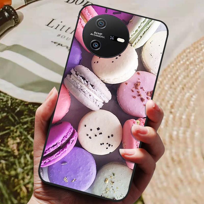 Per OSCAL TIGER 12 Custodia Silicone Morbido Lusso Antiurto Cover per Oscal Tiger 12 TPU Coque Gatto Carino Funda Shell Oscal Tiger12