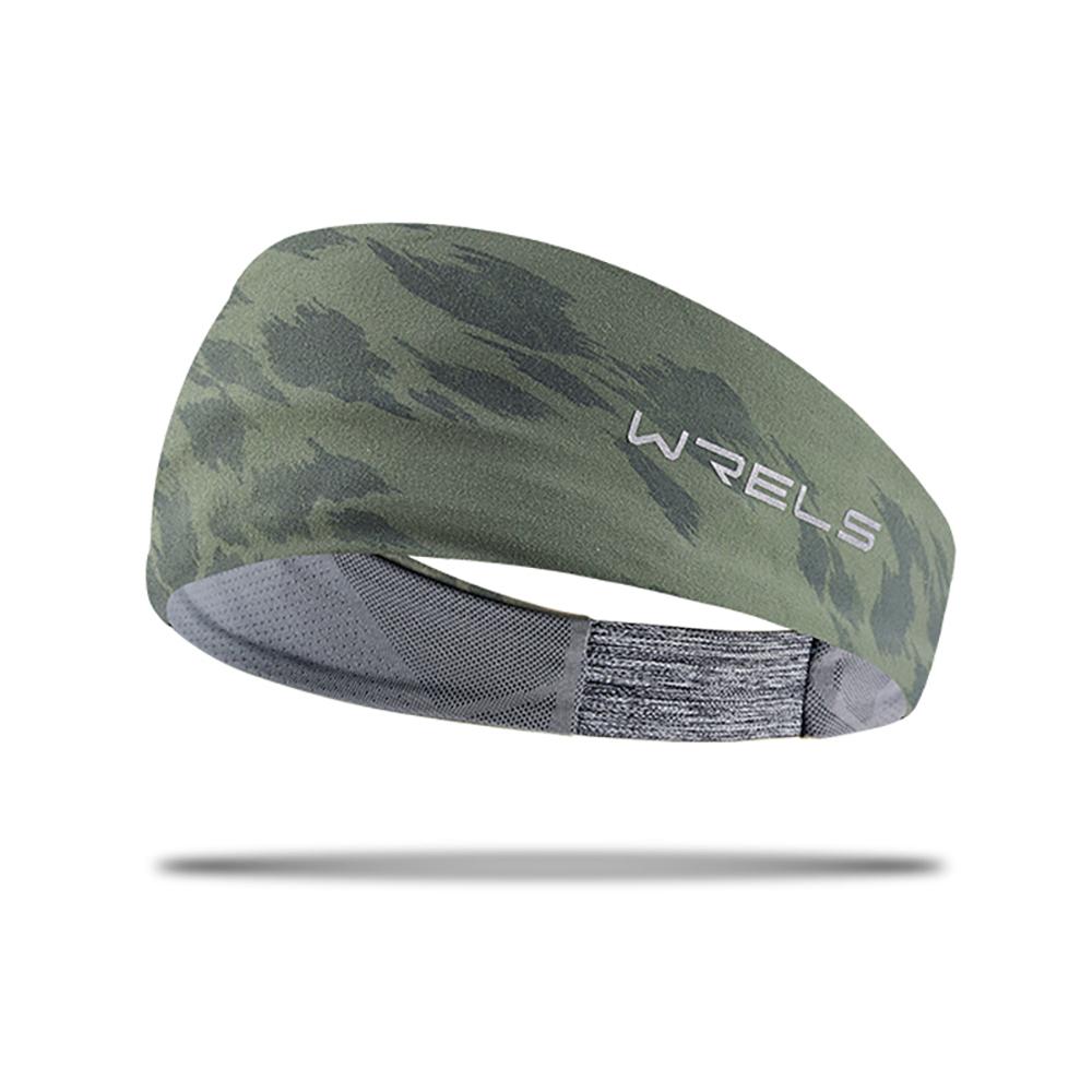 

1pc Sports Headband for Running Yoga Basketball Breathable Antiperspirant Sweat Absorbing Hair Band for Men and Women free size зелёный