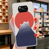 Art Cat Mount Fuji Japan Cover Phone Case For Xiaomi Poco F7 Ultra X7 X6 X5 Pro M7 Redmi 15C 15 13C 13 12C 12 10C 10 9A 9C 9T 9