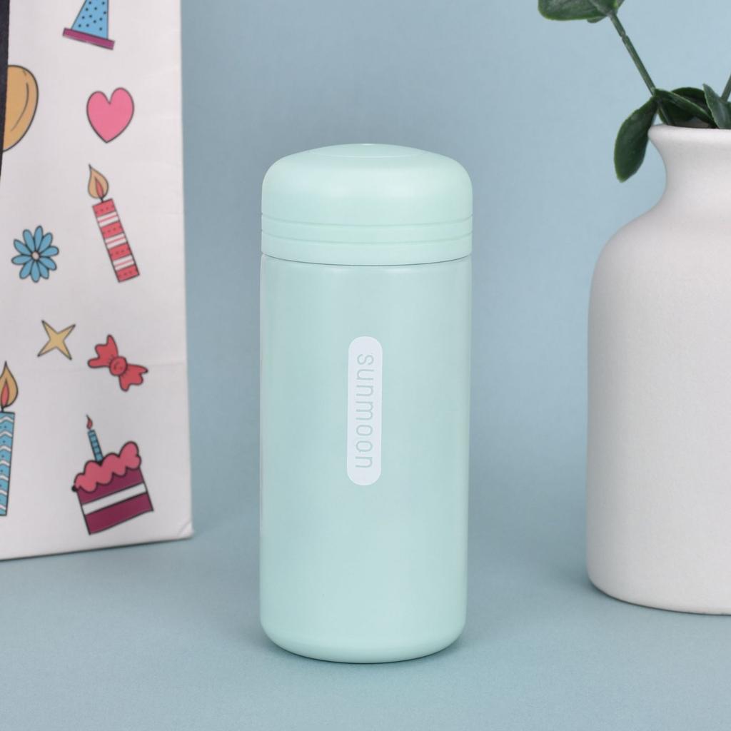 304 Stainless Steel Compact Mini Pocket Cup High Value Portable Vacuum Thermos Cup Outdoor Accompanying Cup