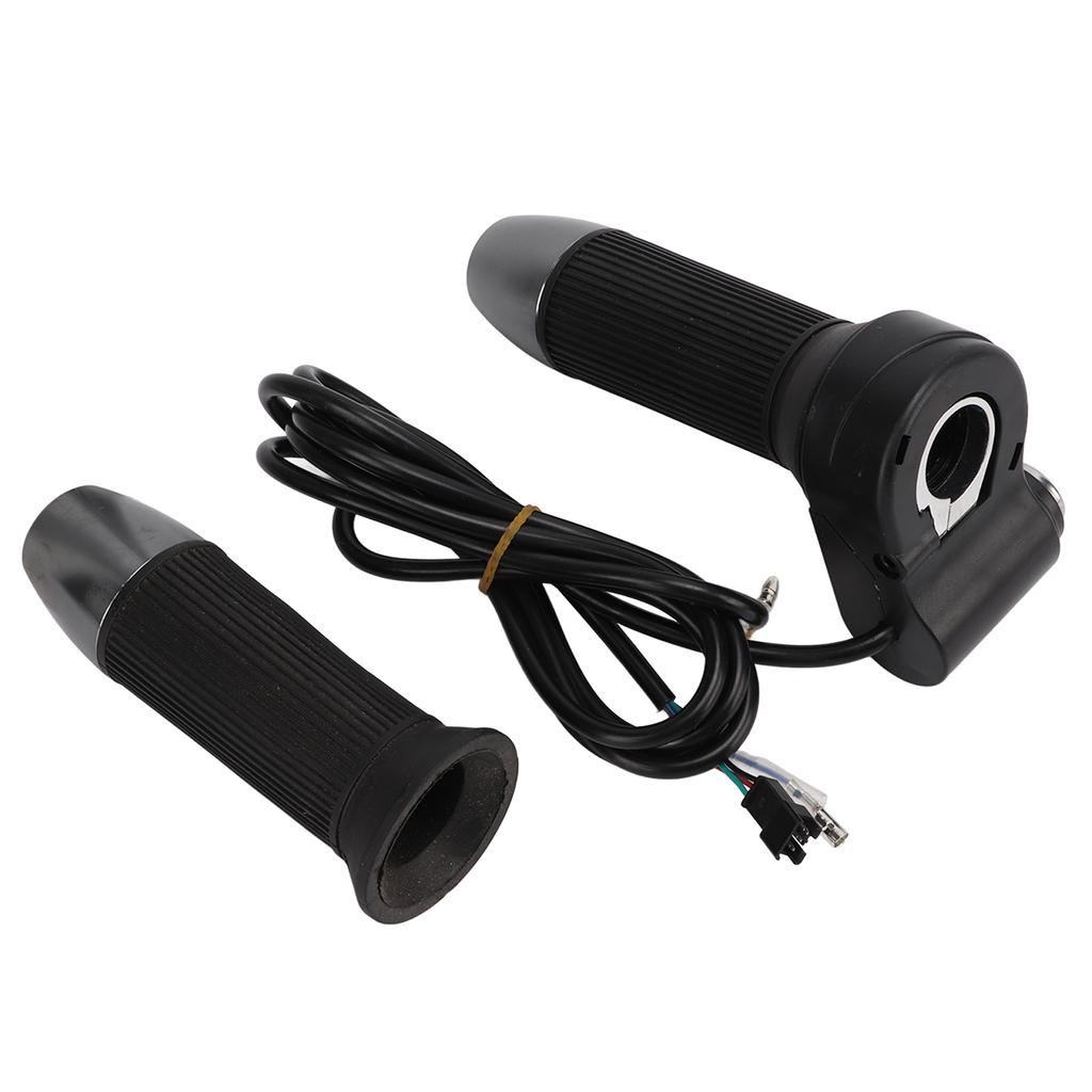 1 Pair Electric Bike Handlebar Throttle Grips Universal Twist Throttle Accelerator Grip