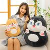 Cute Shiba Inu Husky Doll Plush Toy Puppy Erha Large Throw Pillow Children's Doll Gift for Girlfriend