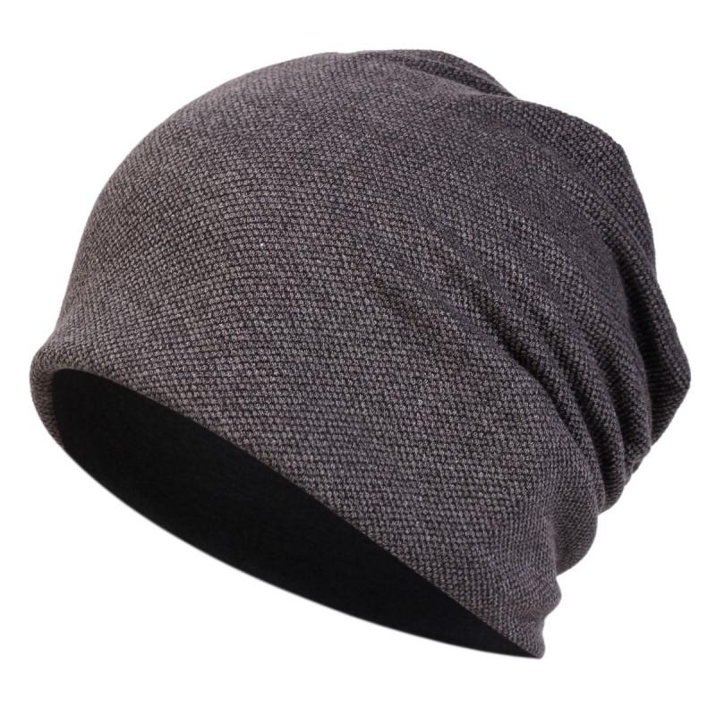 Unisex Cotton Beanie Hat Winter Indoor Use Soft Breathable Windproof Sleep Cap