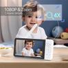 HD 5-Inch Wireless Baby Monitor with WiFi, Two-Way Talk, Night Vision, and Tuya Remote Monitoring
