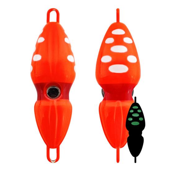 5.7CM/60G Metal Jigging Lure Sinking Long Casting Realistic 3D Eyes Luminous Peanut Artificial Hard Bait