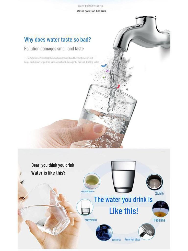 Çift Musluklu Su Arıtma Cihazı - Ön Filtre Elemanlı Mutfak Aleti