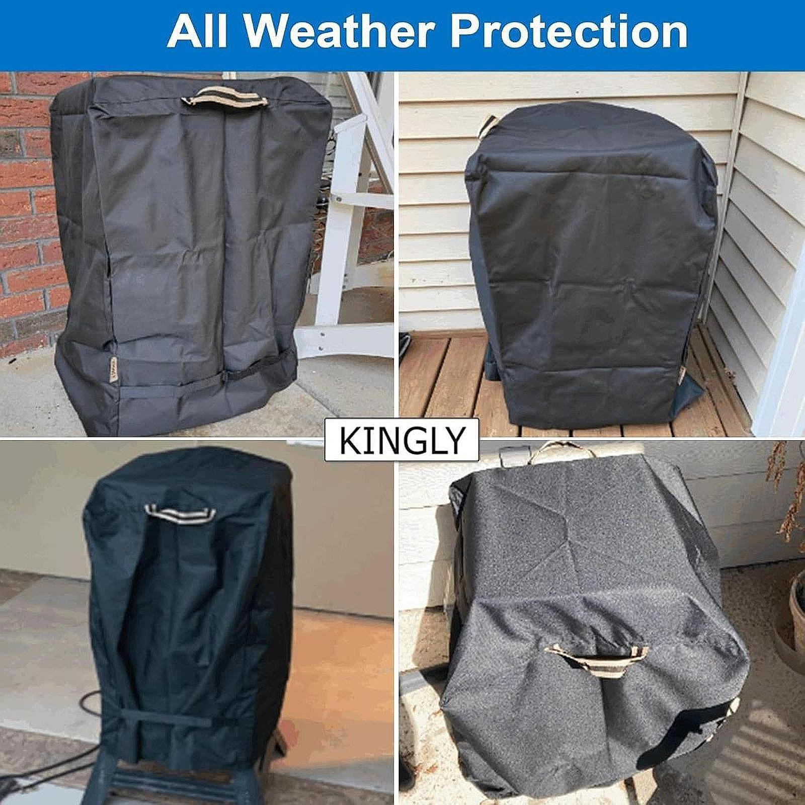 

Чехол для электрической коптильни Вертикальный Удобный Многоцелевой Ветрозащитный Чехлы для гриля для барбекю для