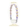 Handmade Macrame Daisy Drink Carrier with Adjustable Hand Strap Coffee Cup Sleeve Reusable Caddy for Boba Tumbler