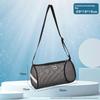 Mesh Toiletry Storage Bag Lightweight See-through Cosmetic Organizer 1Pcs for Daily Commute Gym Shower