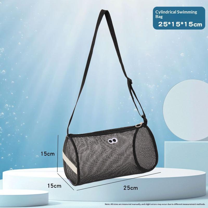 Mesh Toiletry Storage Bag Lightweight See-through Cosmetic Organizer 1Pcs for Daily Commute Gym Shower