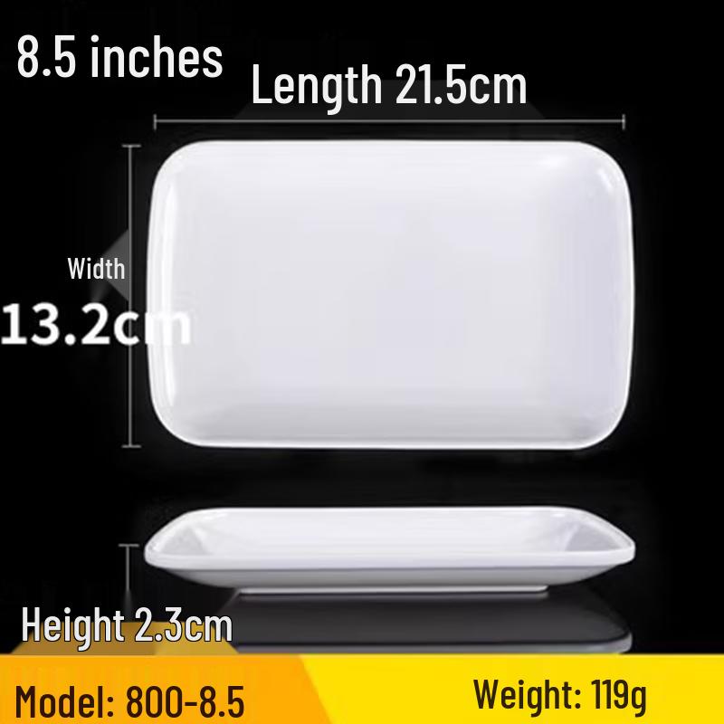 Commercial Melamine Irregular Serving Plates