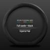 Ultra-Thin Alcantara Steering Wheel Cover for Nezha Cars: U, S, V Models