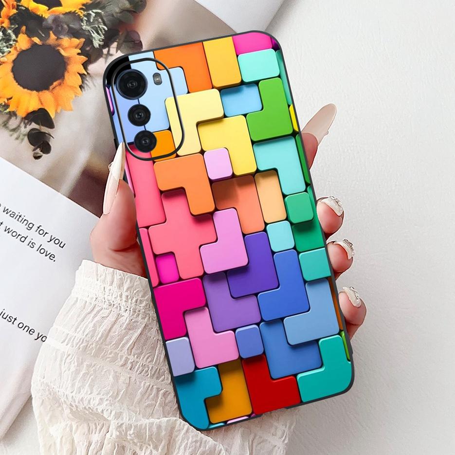 

For Motorola Moto E32 E32s Case Cute Fashion Painted Cover Soft Silicone Phone Case For Moto E32s E 32 MotoE32 S Back Cover Bags Motorola Moto E32