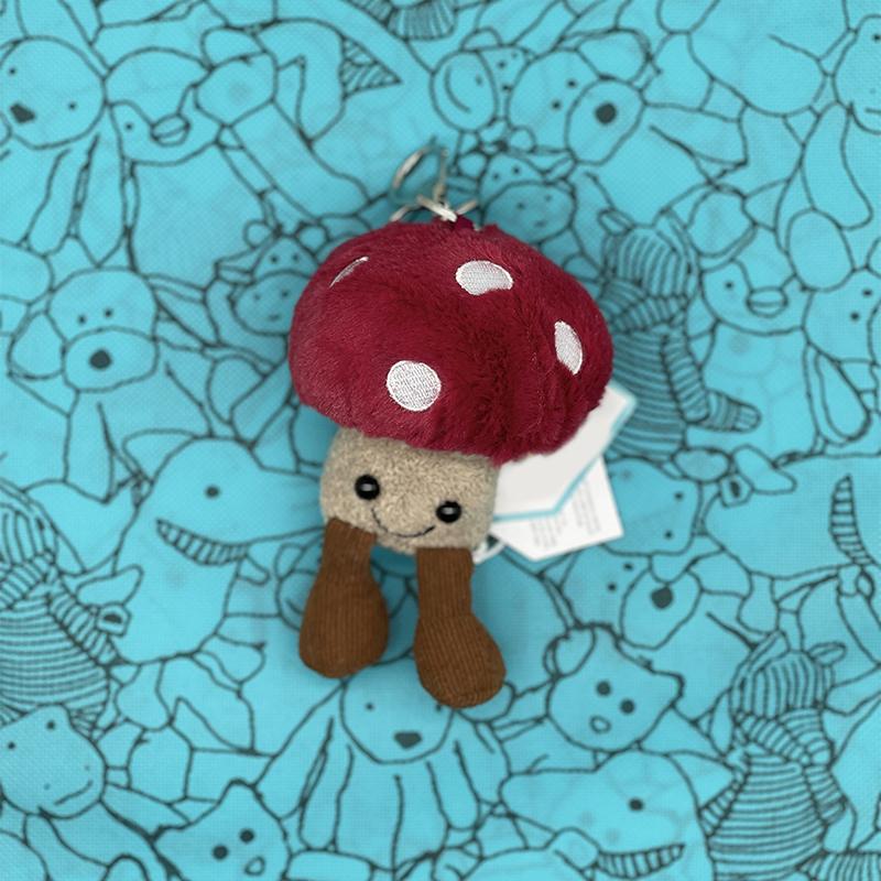 Neuer Schneemann JC Marshmallow Plüschtier, Kleiner Kirsch-Anhänger, Kleine Schildkröte Plüschtier, Croissant, Kleiner Pinguin JC Taschenanhänger