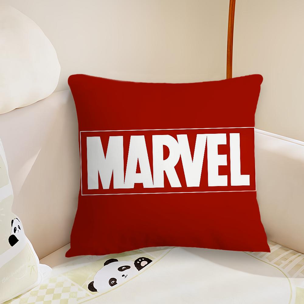 Cool Anime Comfortable Soft Logo Pillow Case The for Sofa Living Room A-Avengers Home Office Decor Protective Covers M-MARVELs