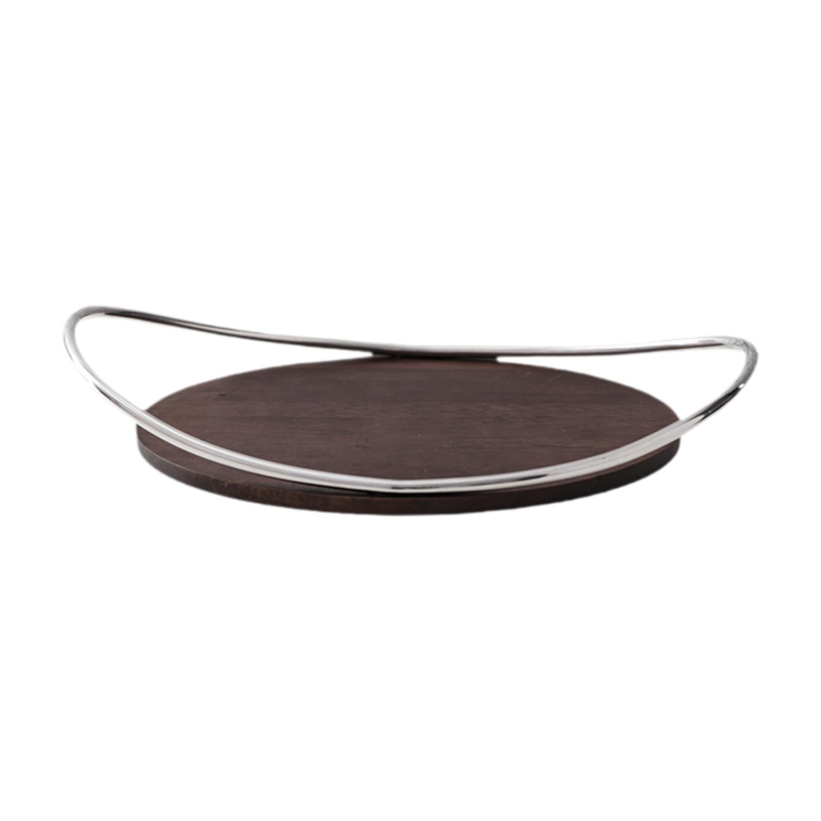 

Mirror Serving Tray Meal Platter Food Storage Organizer for Office Wedding Home Birthday Housewarming
