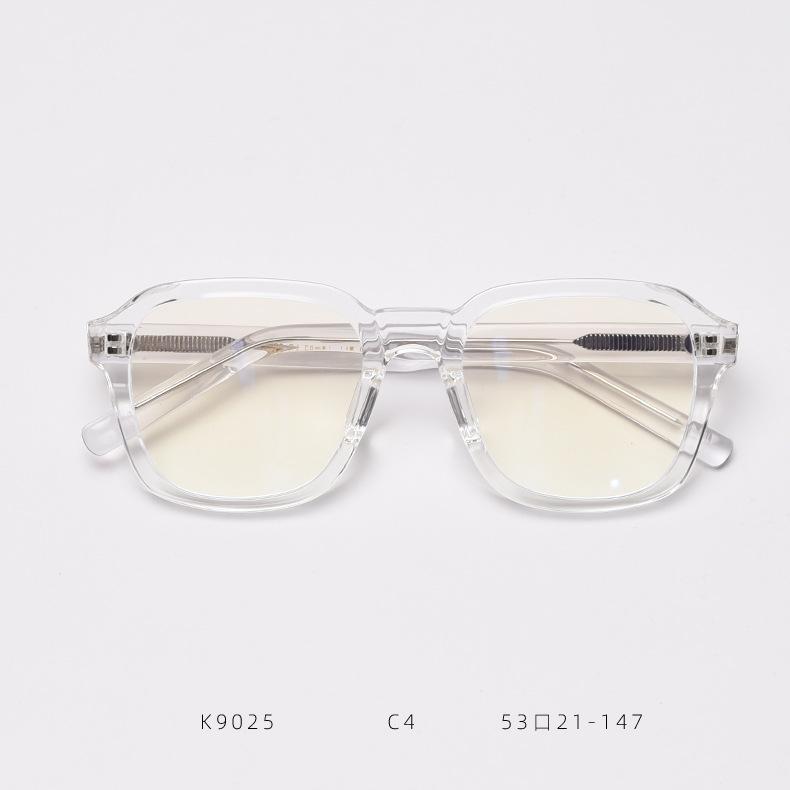 49354 TR90 Retro Glasses Frames Acetate Legs Men Women Optical Fashion Computer Glasses