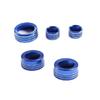 For Toyota Tundra Blue Air Condition & Volume Switch Knob Ring Cover 2014-