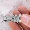 20Sets Spiral Drywall Anchors Heavy Duty Zinc Alloy Iron Screws Wall Fixing Kit for Bathroom Kitchen Shelves Accessories