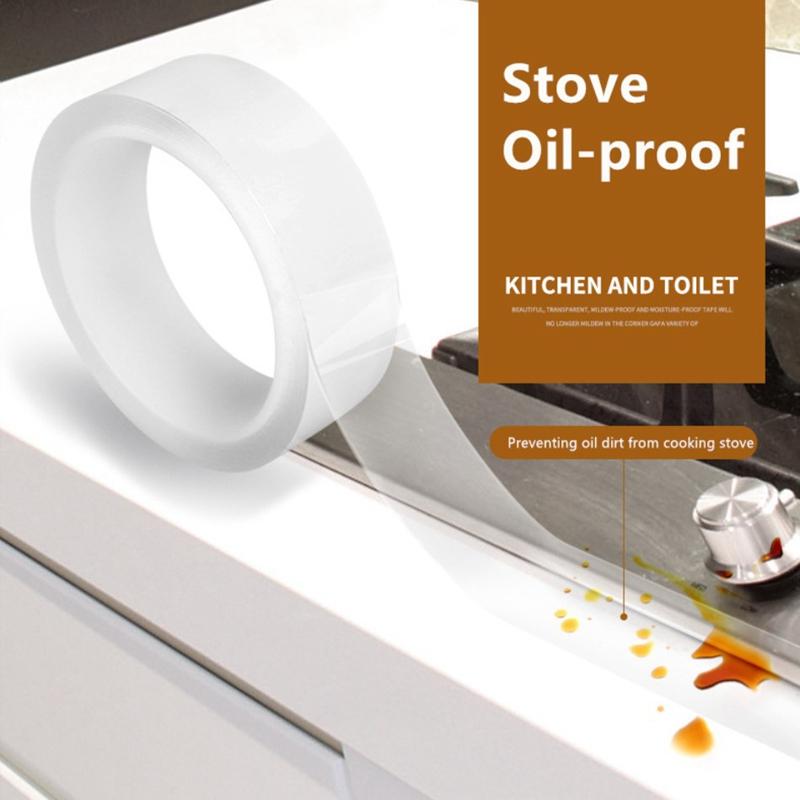 3/5M Waterdichte Aanrecht Clear Tape Mildewproof Nano Tape Badkamer Wc Spleet Strip Zelfklevende Zwembad water Seal