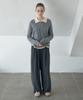 AHWE Wool Blend Banding Pants_Grey