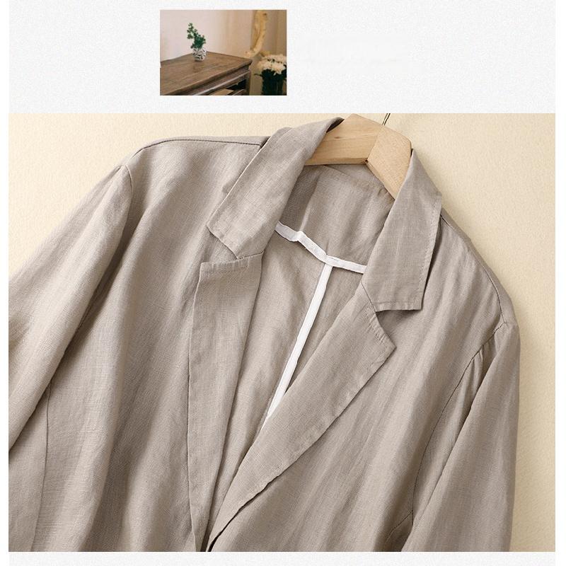 2026 New Casual Three-Quarter Sleeve Short Jacket for Women, Solid Color Blazer