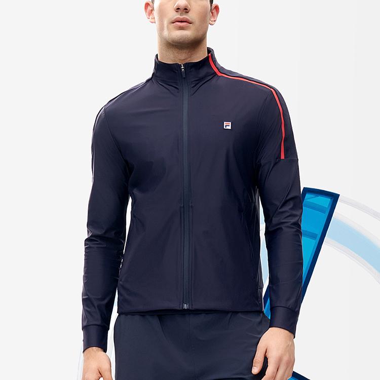 New FILA Jackets Men's Royal Blue A11M223501F-NV